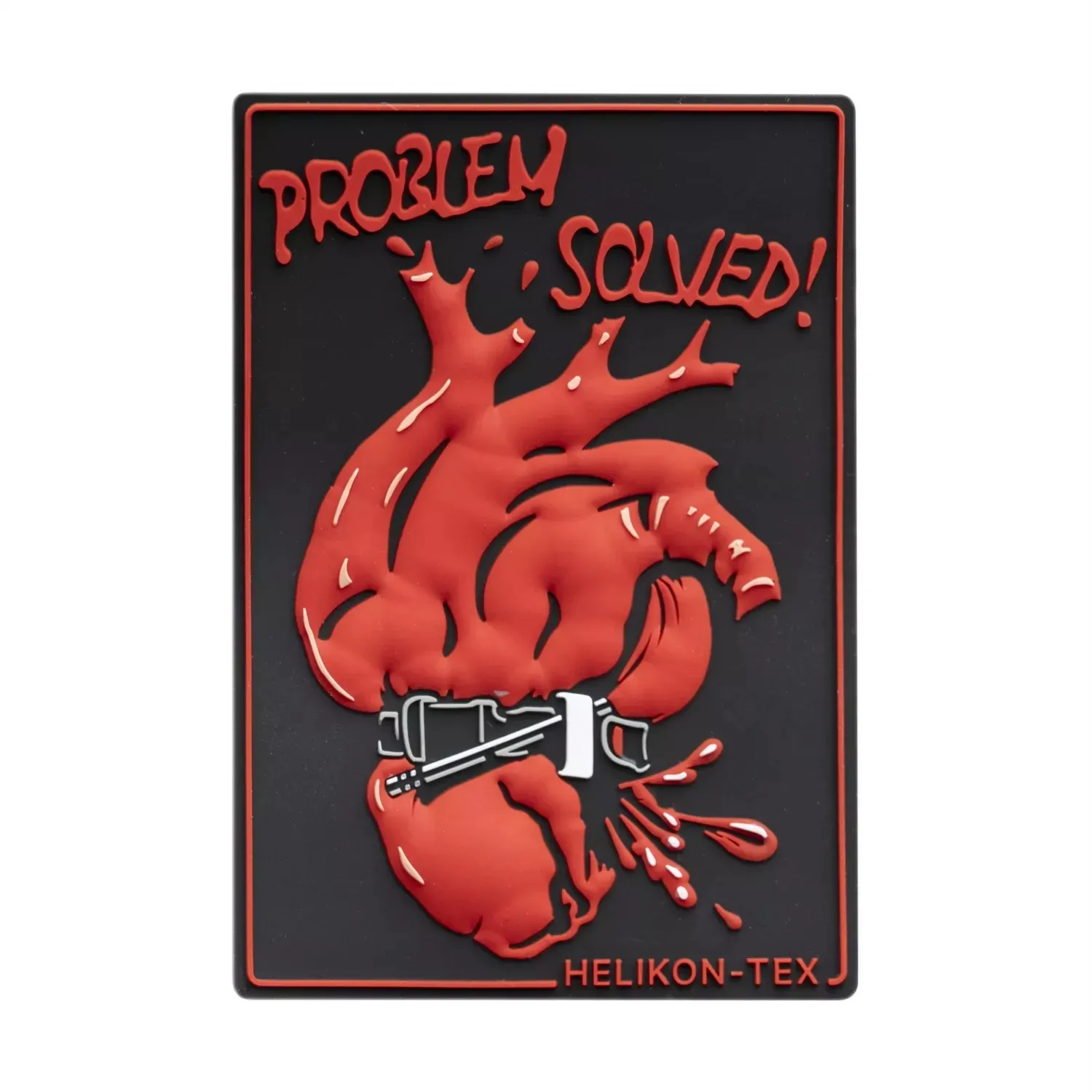 Emblemat Helikon-Tex Problem solved! Patch - Czarny