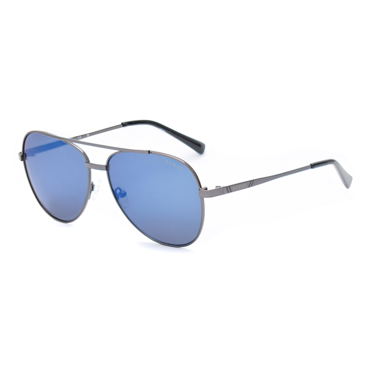 Okulary GUESS GF5117-5806C. Okulary przeciwsłoneczne, Kolor szary. Mężczyzna.