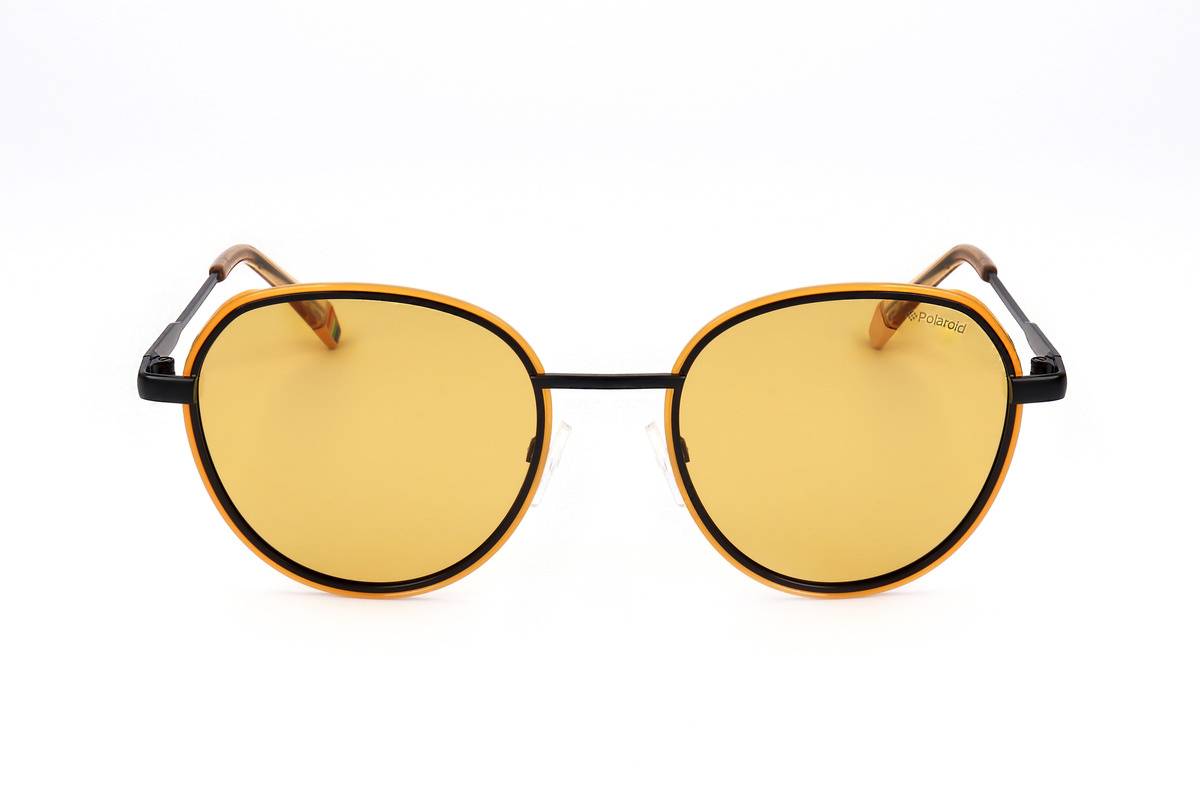 Okulary POLAROID P6114S40G51HE. Okulary przeciwsłoneczne, Kolor żółty. Unisex.