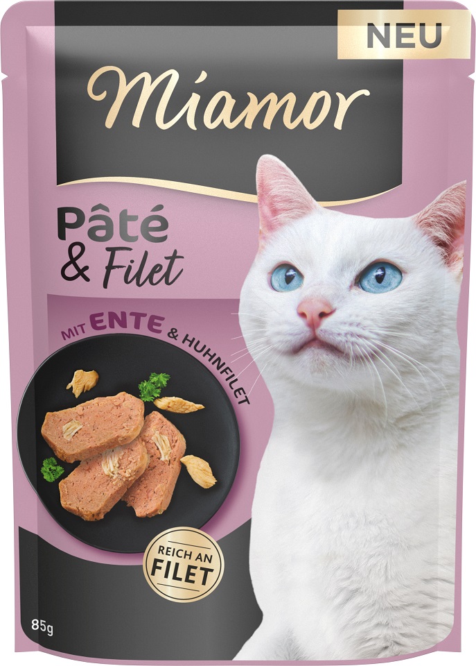 MIAMOR Pate and Filet with Duck kawałki filetów z kaczką 85 g