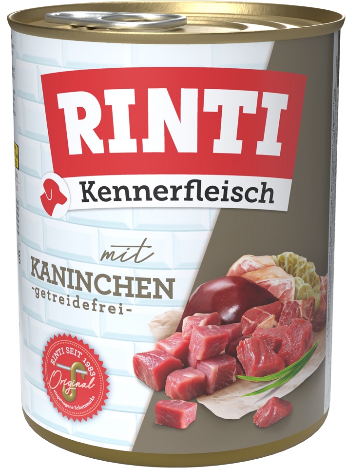 RINTI Kennerfleisch Rabbit królik 800 g