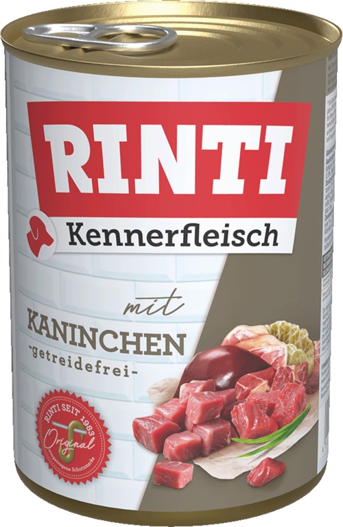 RINTI Kennerfleisch Rabbit królik 400 g