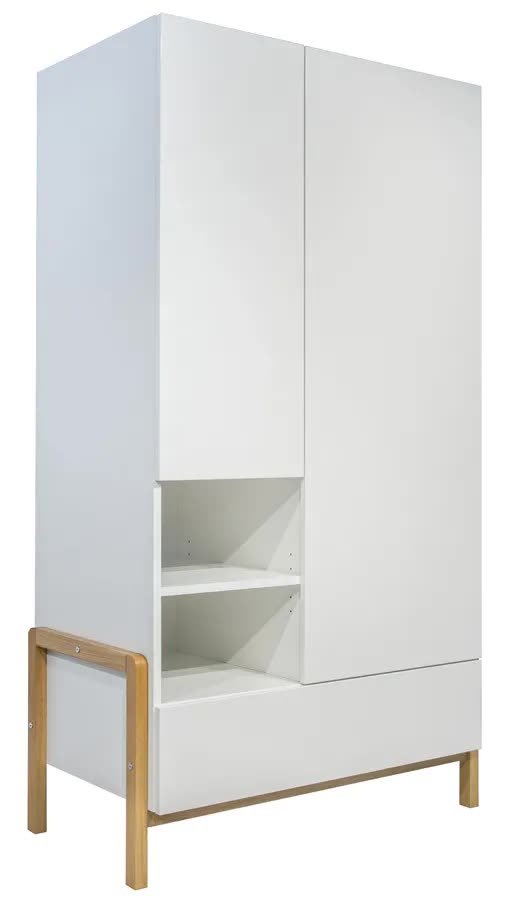 Biała skandynawska szafa dziecięca G9-S85