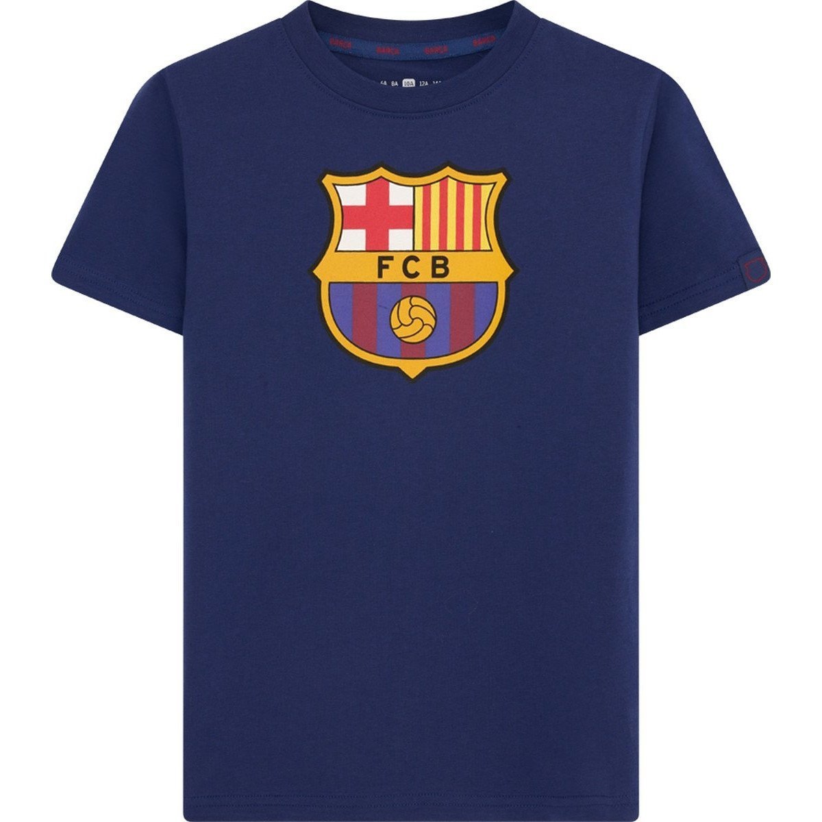 Fc Barcelona T-Shirt Men Logo T-Shirt Fcb21001 M