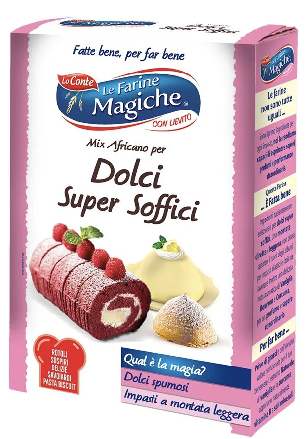 Mąka cukiernicza LE FARINE MAGICHE 200g - Lo Conte
