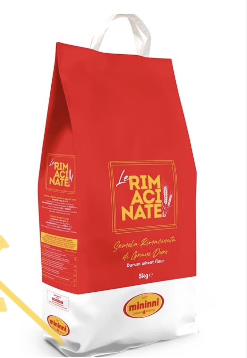 Mąka Semola Rimacinata Grano Duro 5kg - Mininni