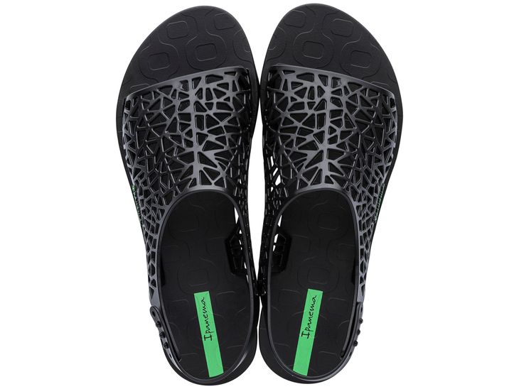 Sandały damskie Sportowe Ipanema SHAPE Płaskie Eleganckie Wygodne Czarne 39