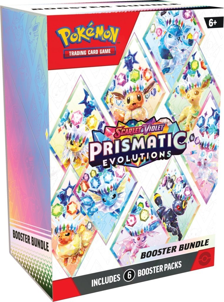 Pokemon TCG: Scarlet & Violet 8.5 Prismatic Evolutions Booster Bundle Trading Cards