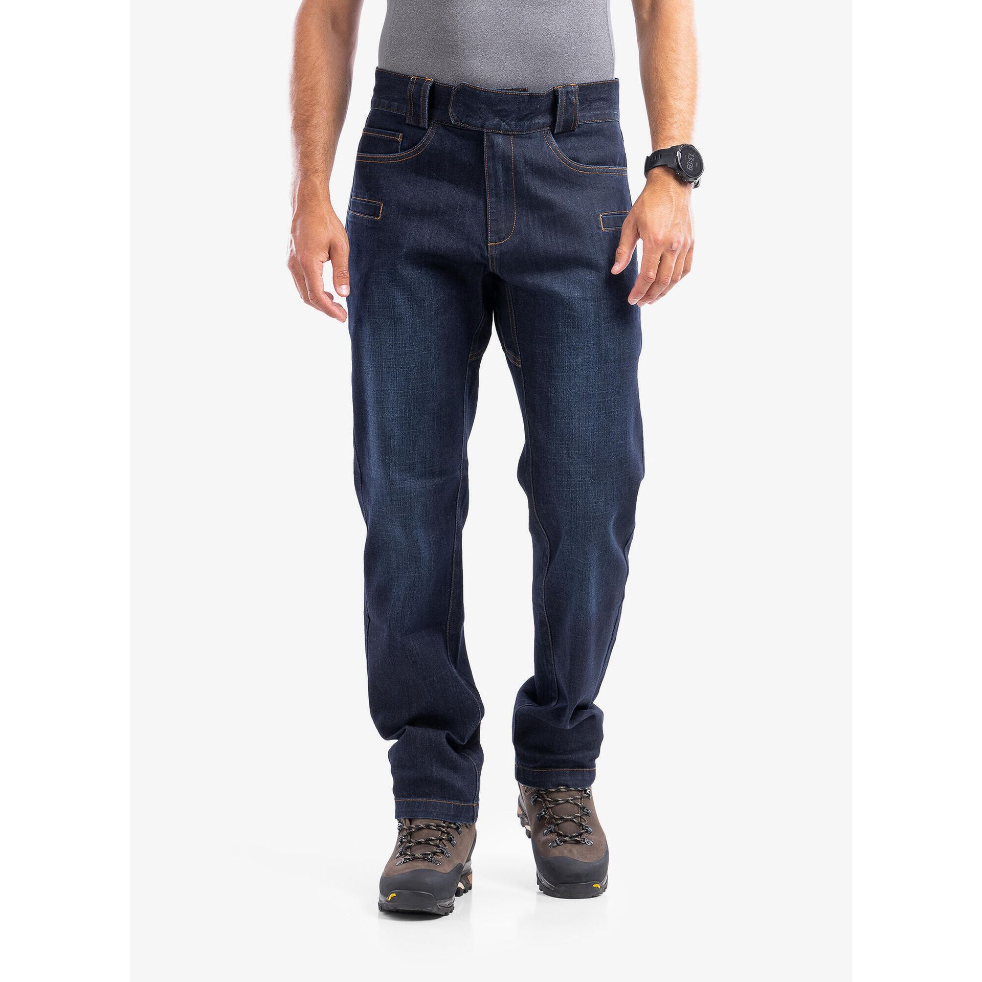 Spodnie Helikon GREYMAN TACTICAL JEANS - Denim - Dark Blue - L/Regular (SP-GTJ-DD-31-B05)