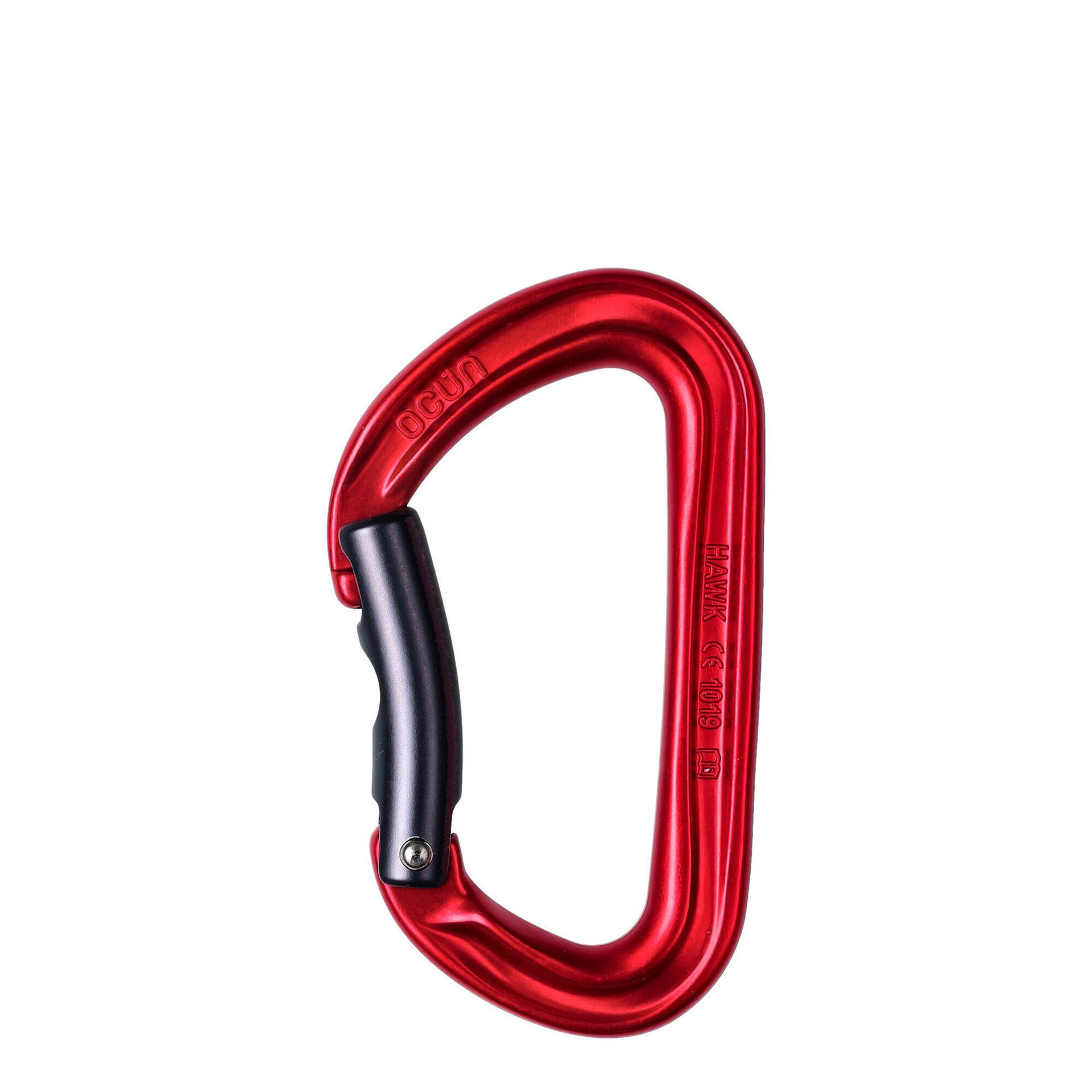 Ocun Hawk Bent Karabinek, red/antracite 2021 Karabinki niezakręcane 04066-red/anthracite