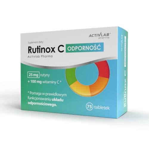 Activlab UNIPRO SP. Z O.O. Rutinox C Odporność 75 tabletek 3837861