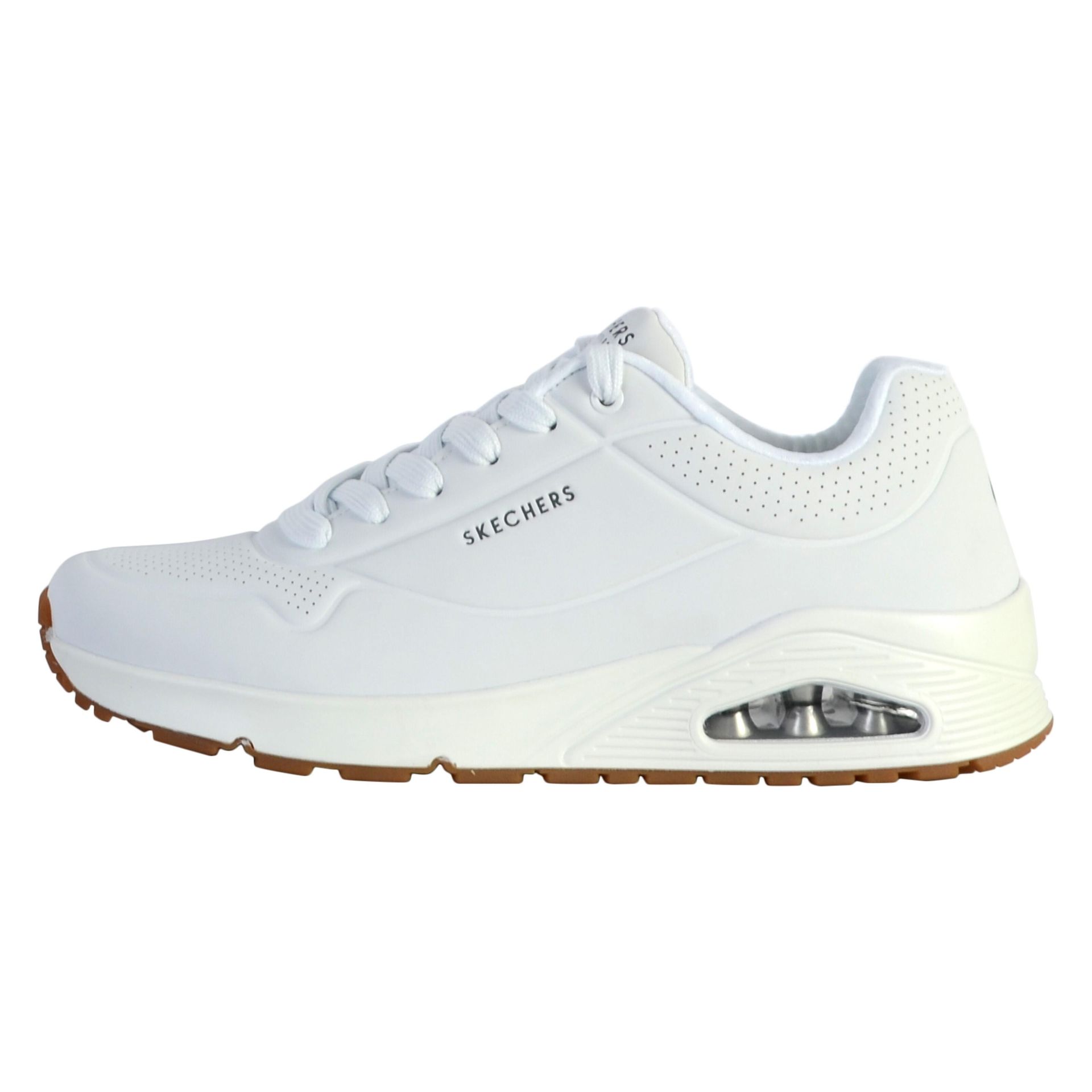 Buty męskie Skechers Uno Stand On Air 52458-WHT 42 niskie