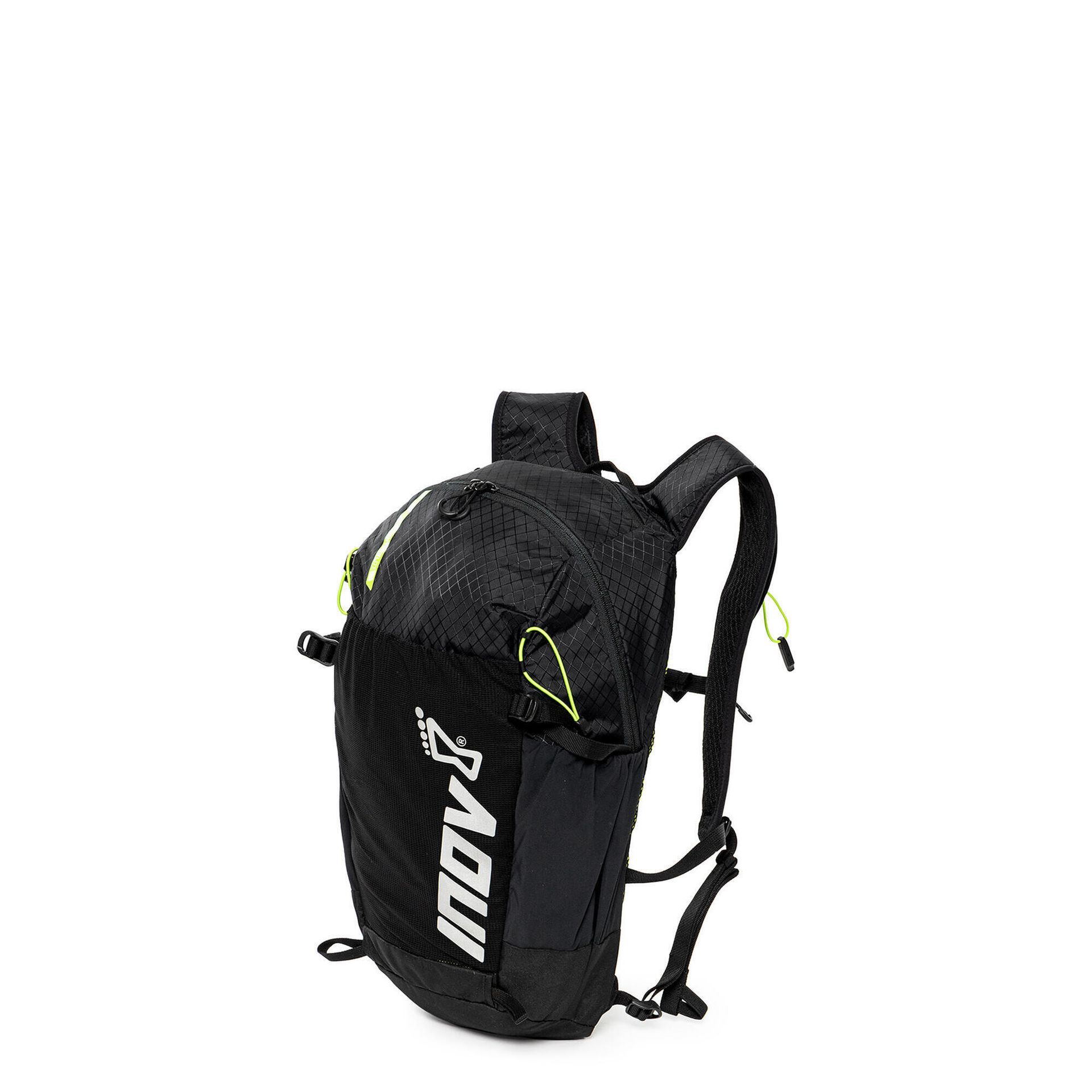 Inov-8 VentureLite 18 Backpack, czarny/zielony 2022 Plecaki codzienne 001011-BKGN-01-Std
