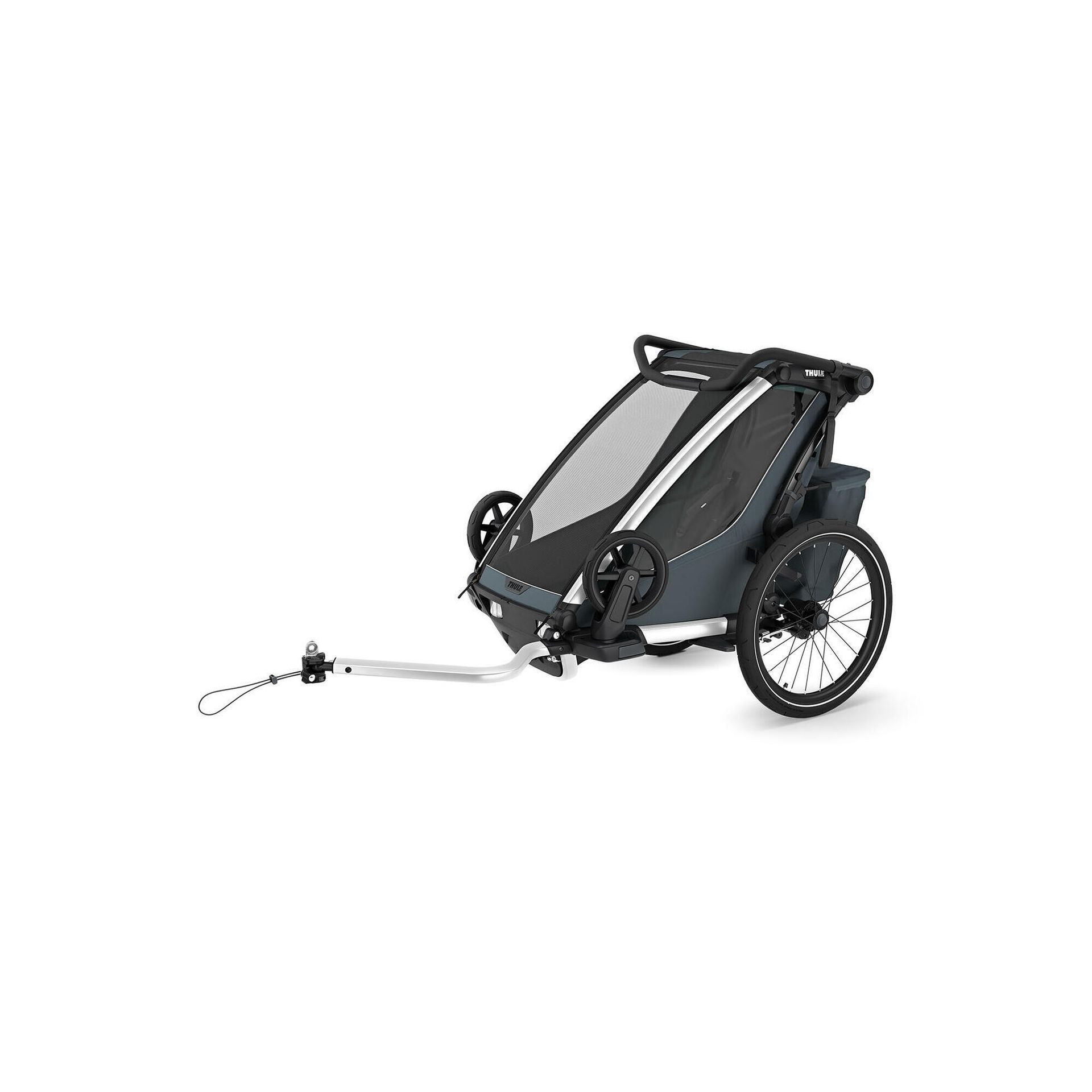 Wózek dziecięcy Thule Chariot Cross 2 single dark slate