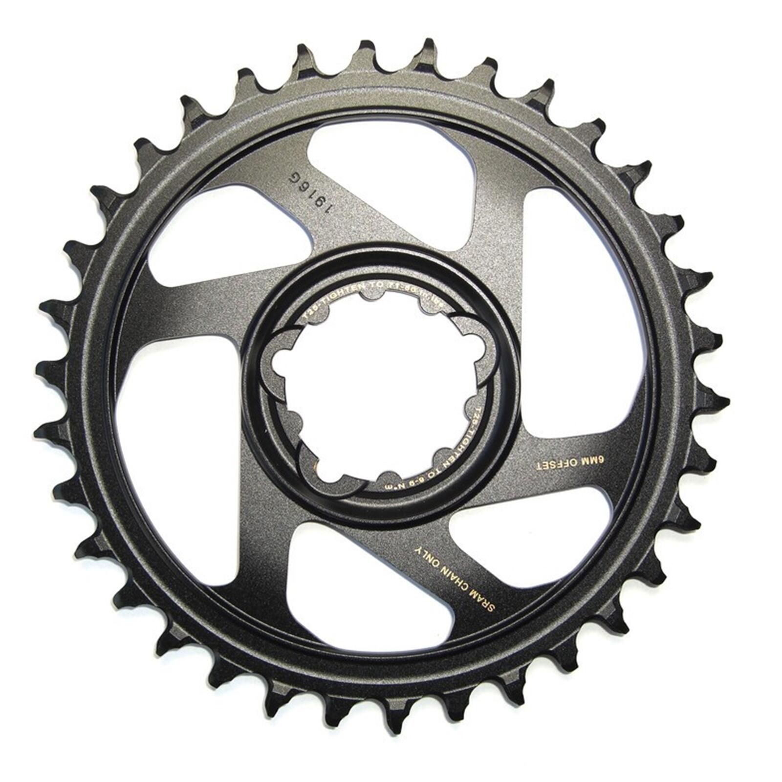 Sram Łańcuch Eagle X-Sync 34T, Direct Mount wyświetlania Boost aluminium 12-Speed ring czarna, 3 MM, złoto CW8030120