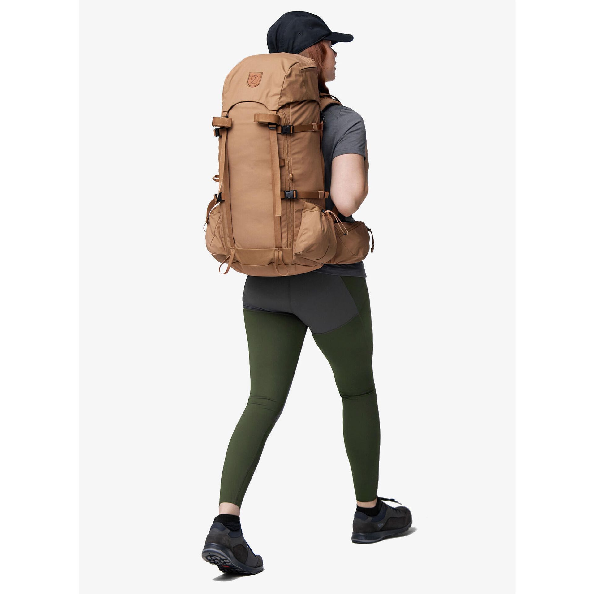 Fjällräven Kajka 35 Plecak S-M 60 cm khaki dust