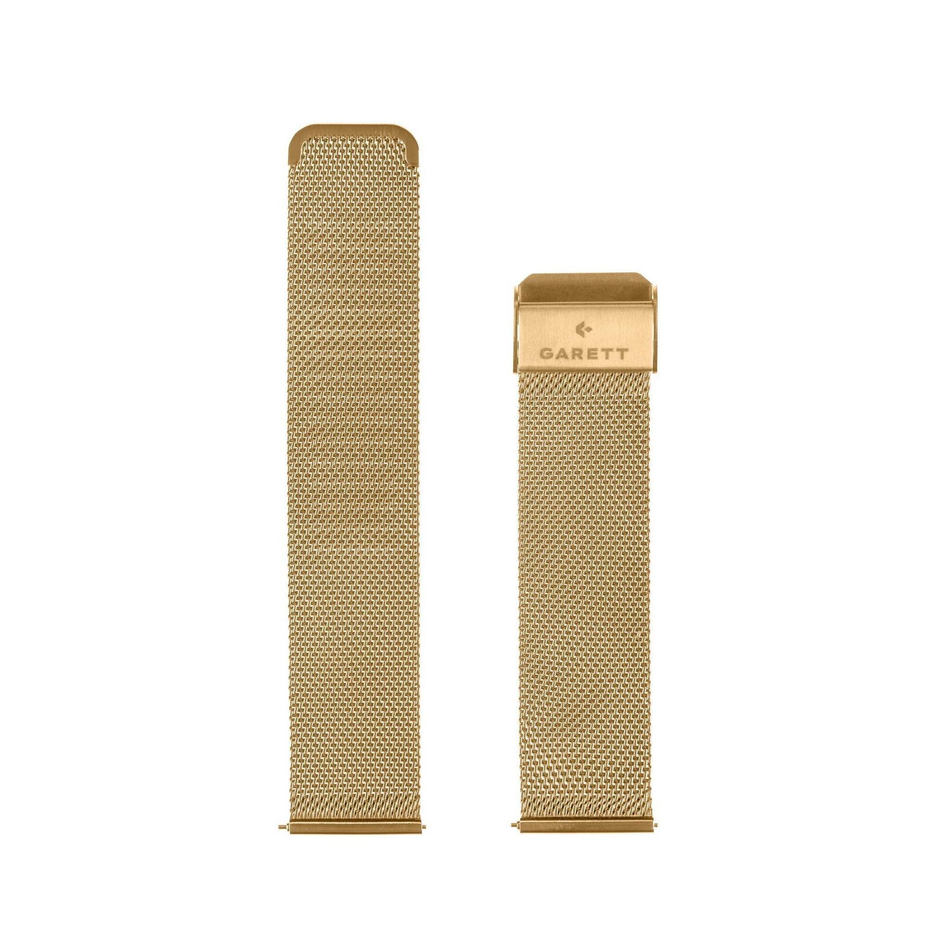 Garett różowozłota stalowa bransoleta do smartwatcha 20 mm 5904238485989