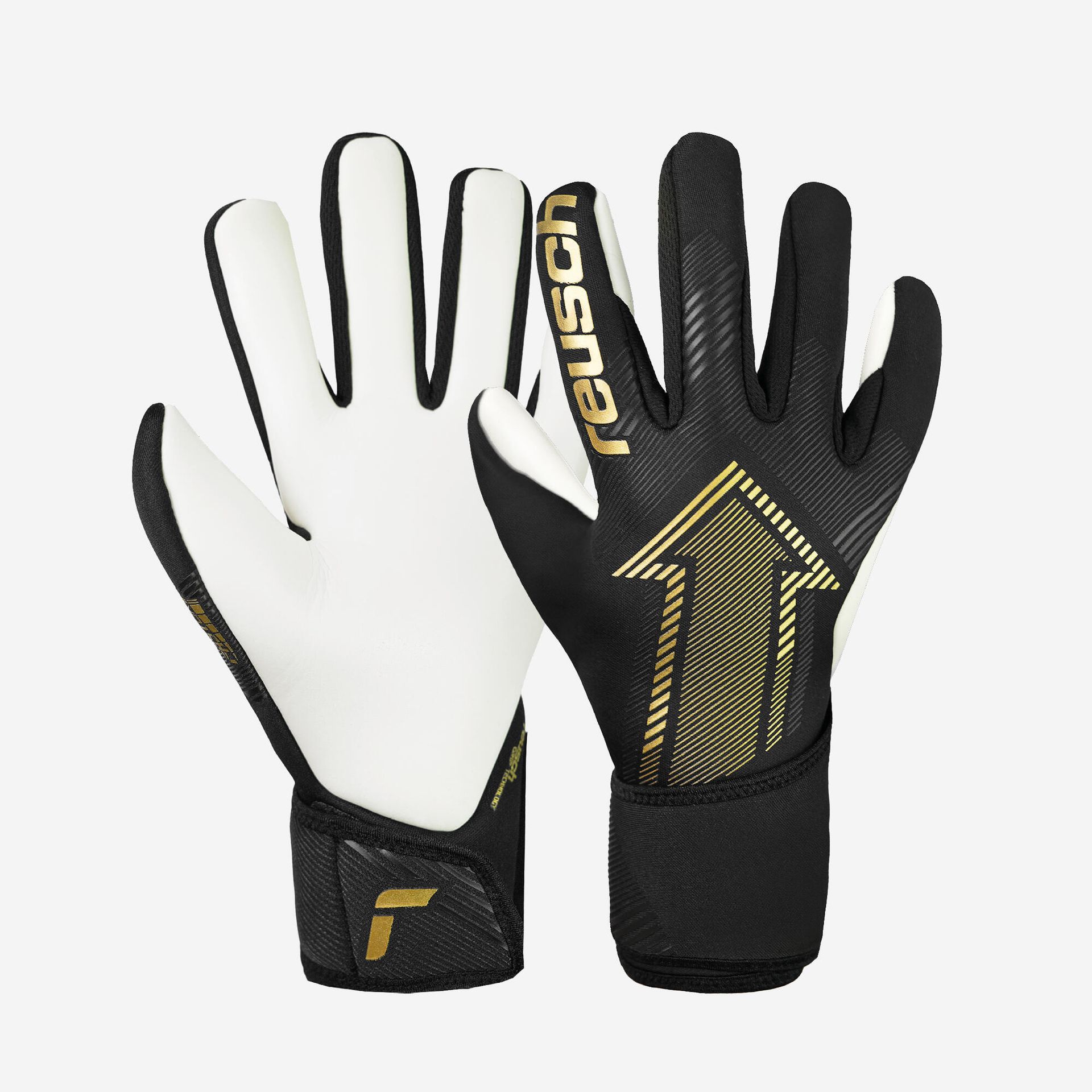 Rękawice Reusch Fastgrip Silver 55 70 700 7707 - CZARNY, 9