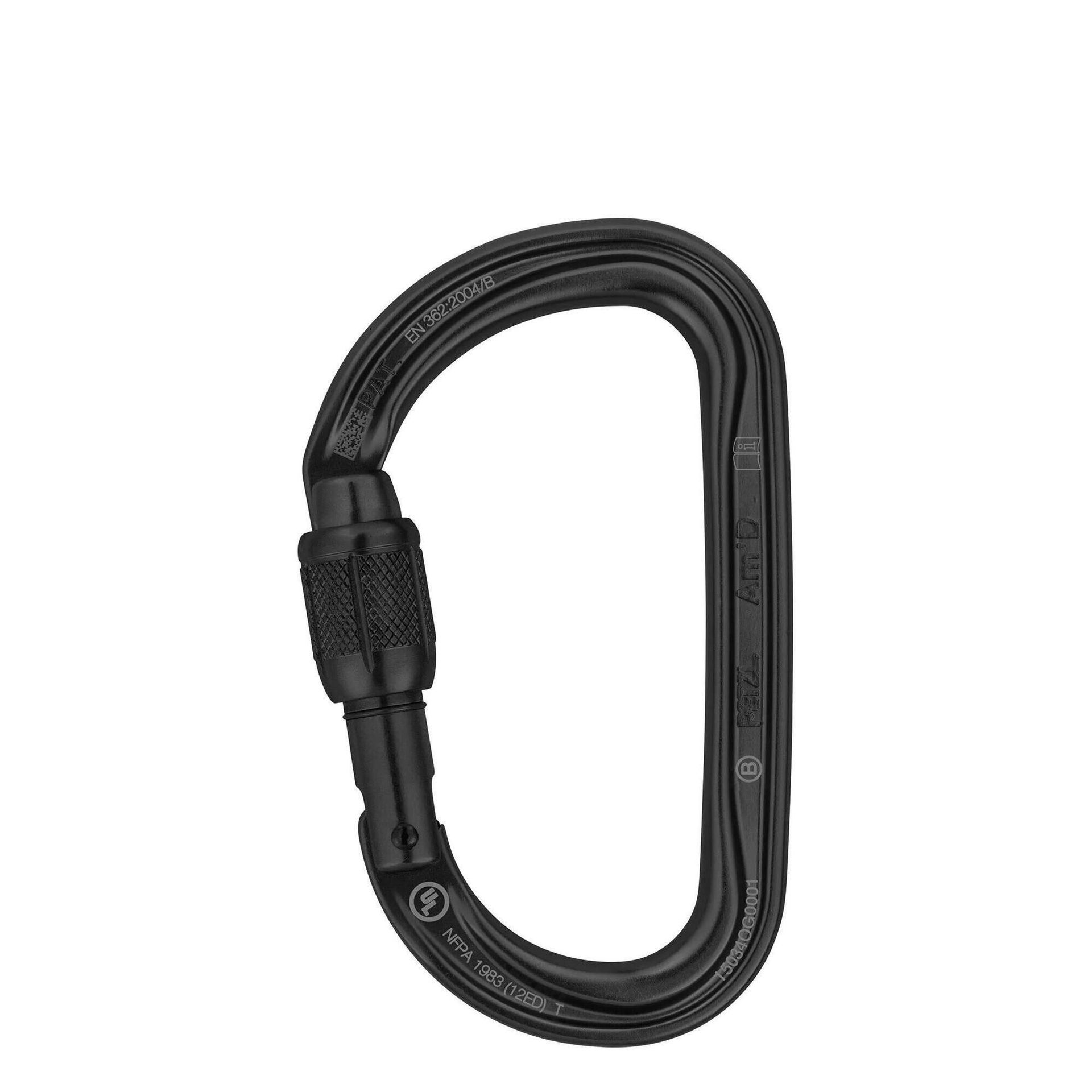 Petzl Karabinek AmD SL - czarny M34A SLN