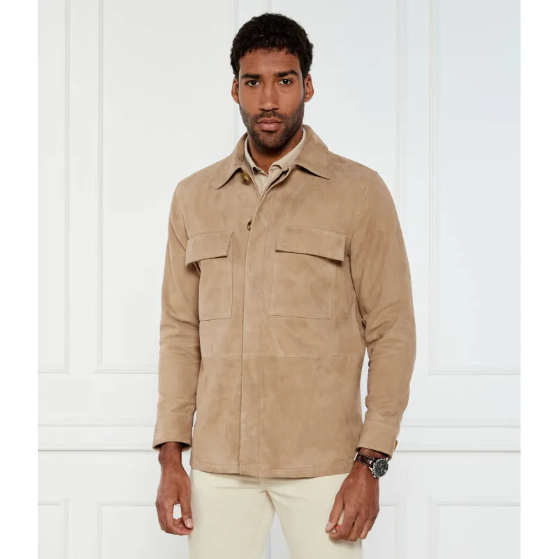 Sand Copenhagen Skórzana kurtka Aiden Modern fit
