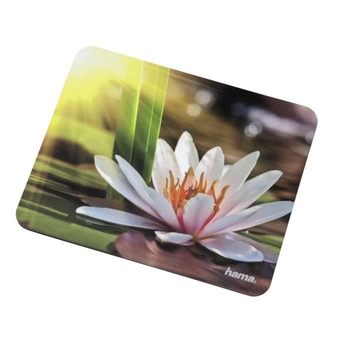 Podkładka pod mysz - HAMA - Relaks - Bardzo płaska - Czarna - Odczepiana