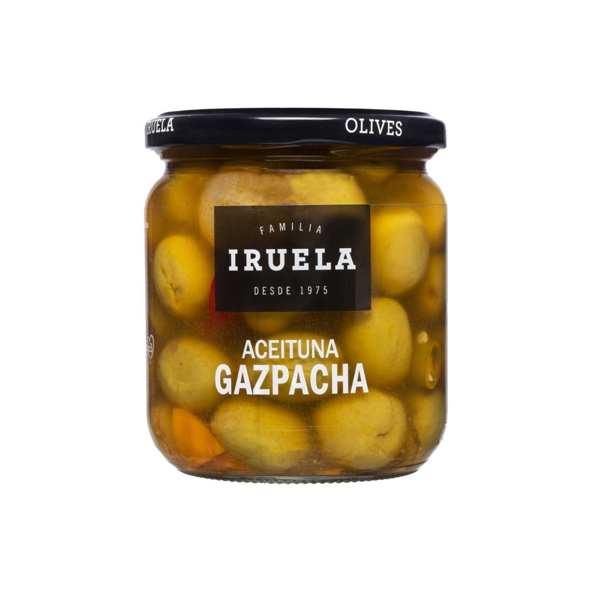 Oliwki Gazpacha VERDIAL z marynowanymi warzywami 365g