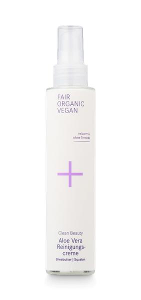CLEAN BEAUTY Mleczko oczyszczające z aloesem, masłem shea i skwalanem