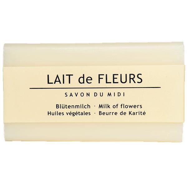 Mydło z masłem shea LAIT de FLEURS (kwiatowe mleczko) Savon du Midi