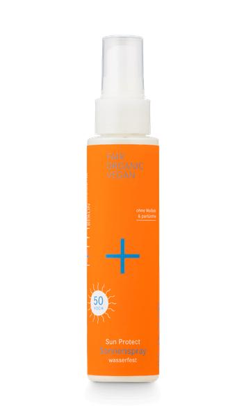 SUN PROTECT Mineralny spray przeciwsłoneczny do ciała SPF 50 100ml i+m NATURKOSMETIK BERLIN