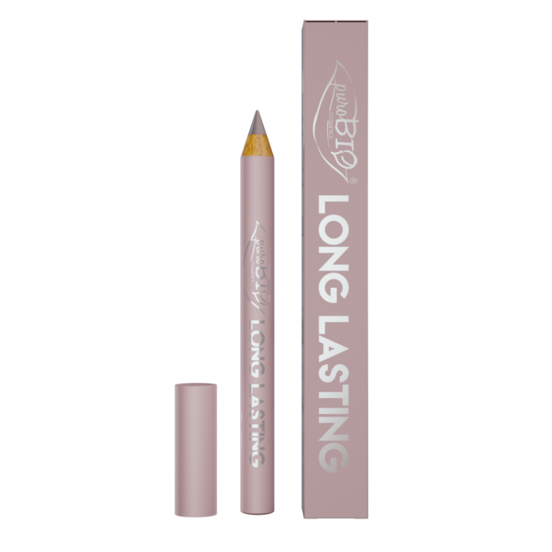Cień do powiek w kredce Long Lasting KWARC RÓŻOWY PERŁOWY 30L PuroBIO