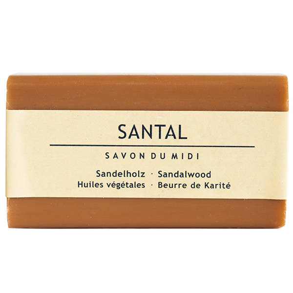 Mydło z masłem shea SANTAL (Drzewo sandałowe) Savon du Midi