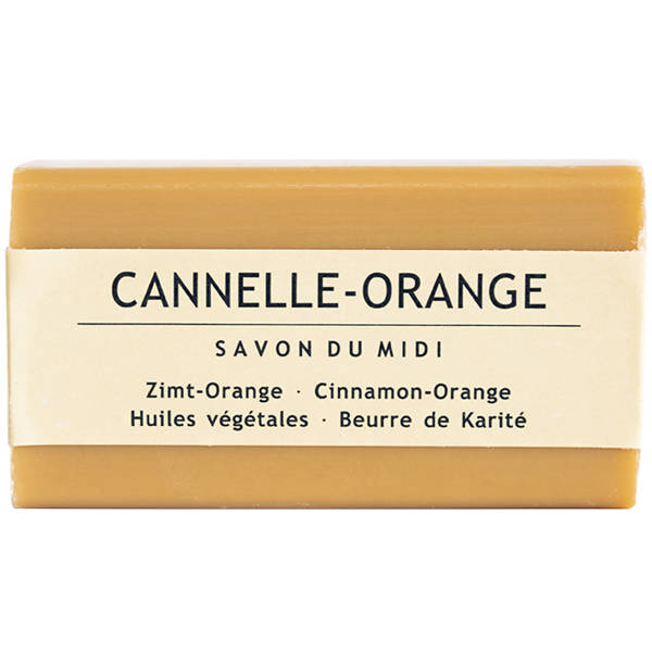 Mydło z masłem shea CANELLE-ORANGE (Cynamon & Pomarańcza) Savon du Midi