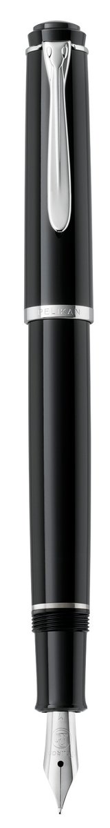 Pelikan Classic P200 Pióro wieczne EF naboje czarne tuba