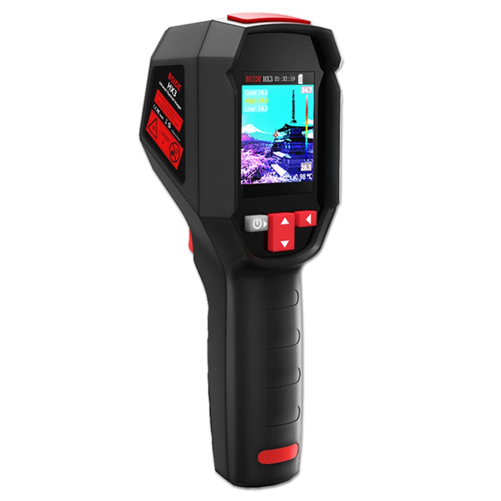 BSIDE HX3 Infrared Thermal Imaging Camera 2 4-inch TFT LCD 240 x 240 Resolution -20°C to 550°C Tempearture Range for Home