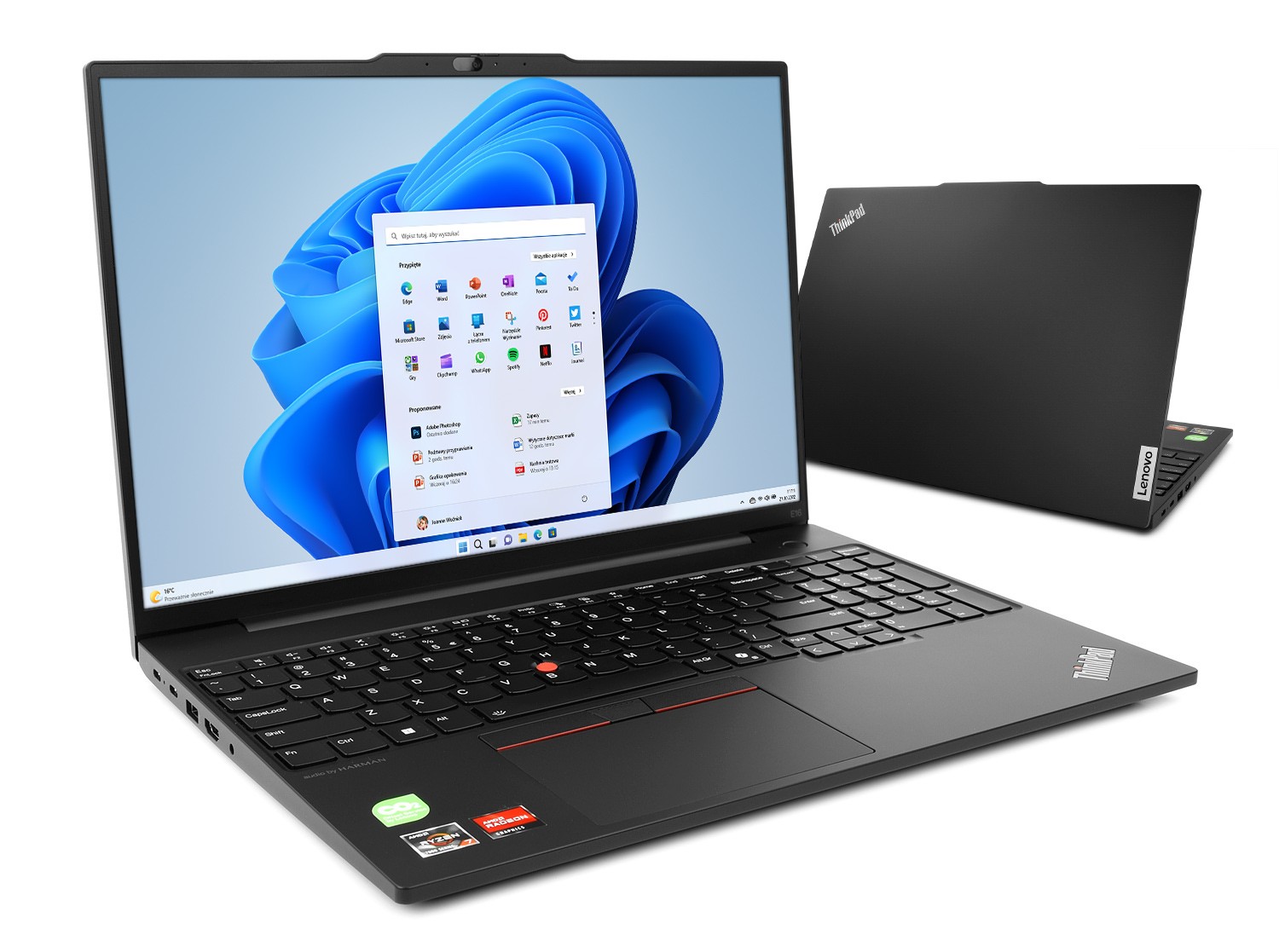 Lenovo ThinkPad E16 G2 - Ryzen 7 7735HS 16''-WUXGA 32GB 512GB W11P 21M5002CPB_32GB_500SSD