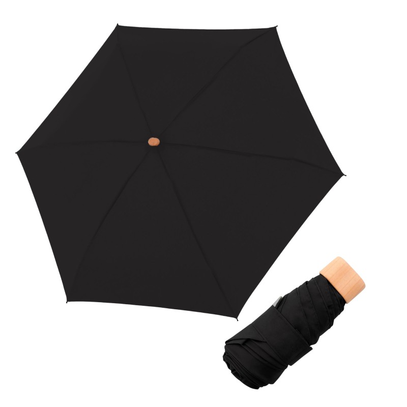 Nature Mini Cork simply black FSC® - parasol ECO