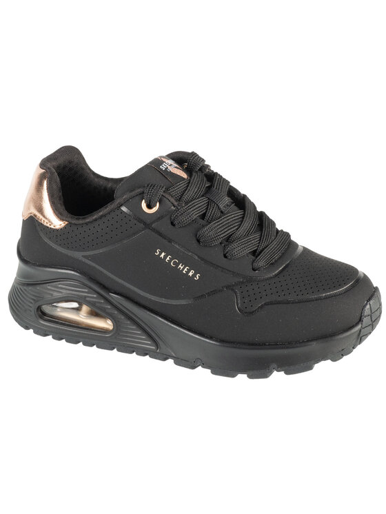 Skechers Sneakersy Skechers Uno Gen1 - Shimmer Away Czarny