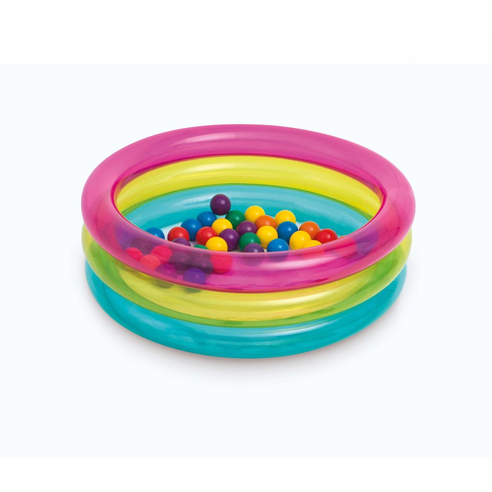 Intex Kojec dmuchany z piłkami 86 x 25 cm 48674