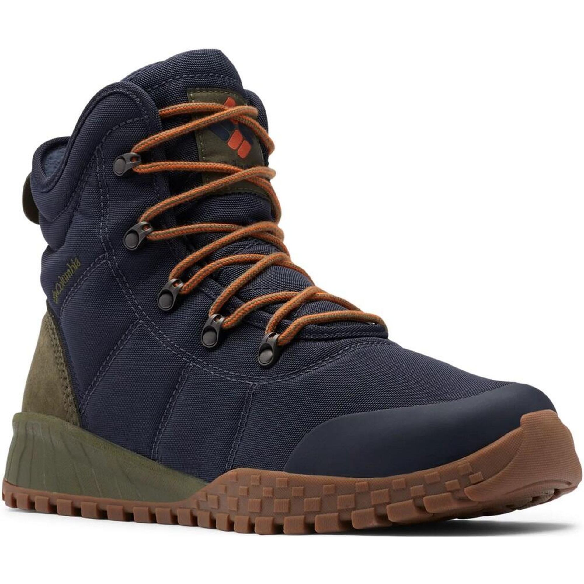 Zimowe buty trekkingowe męskie wodoszczelne Columbia Fairbanks Omni-Heat 2100831439 40.5 (7.5US) Czarny/Oliwkowy (195981621167)