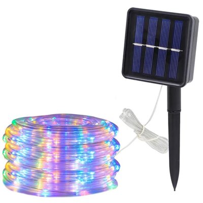 Lampa solarna z łańcuchem świetlnym EXTRALINK EX.25012