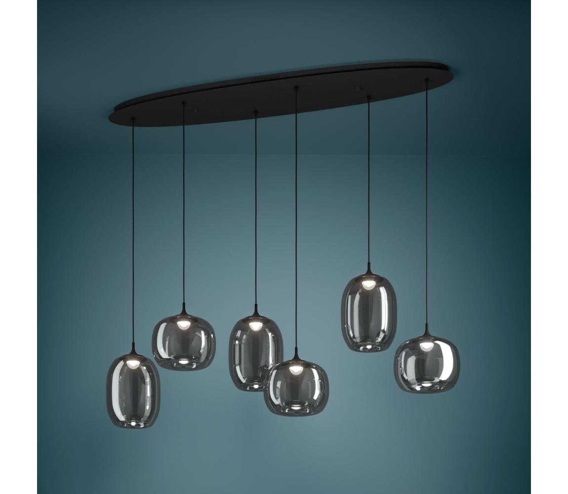 Eglo 390415 - LED Żyrandol ściemnialny na lince LARVA 6xLED/3,7W/230V 2700-6500K+DO