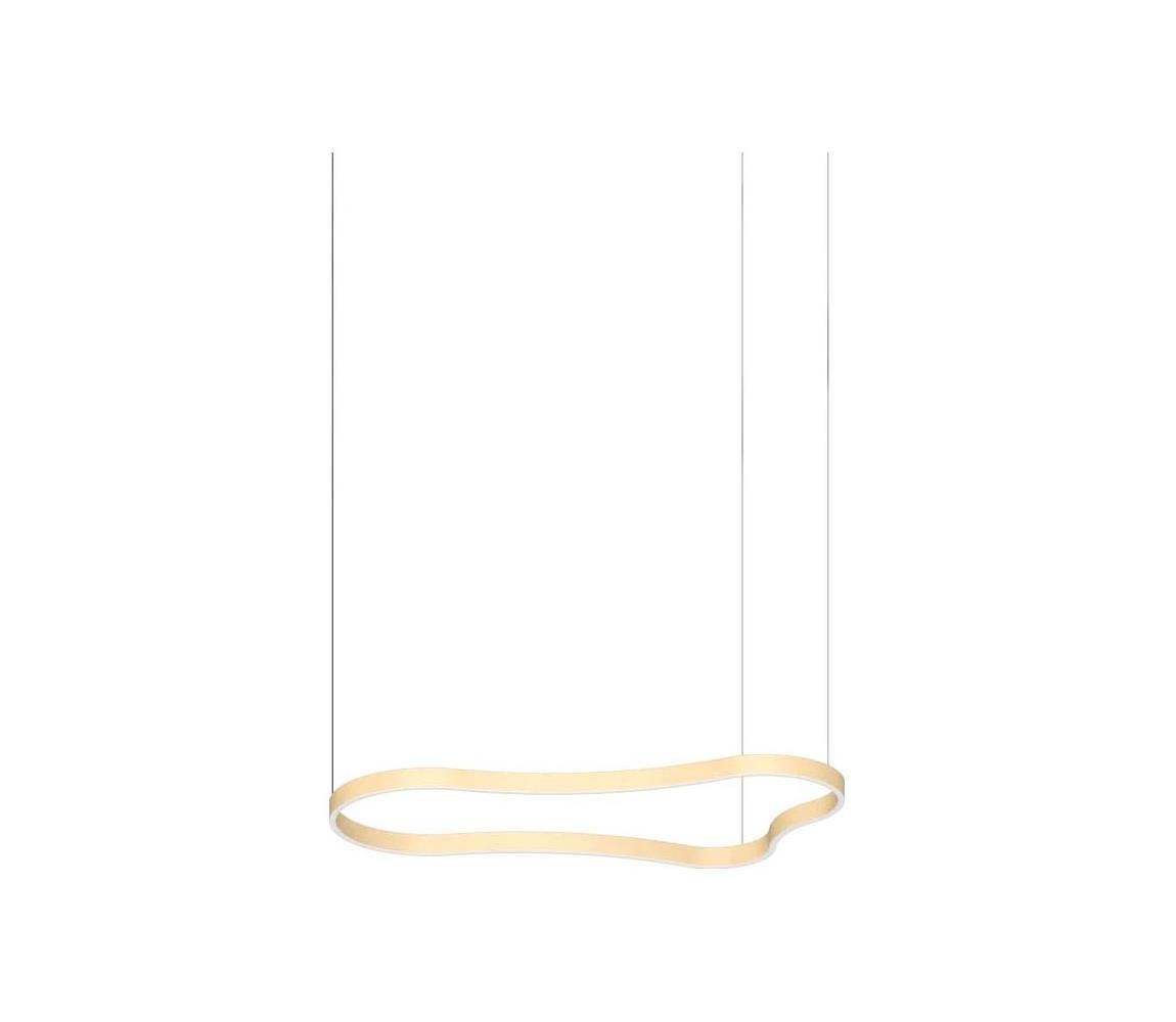 Ideal Lux - LED Żyrandol na lince WAVES LED/45W/230V CRI 90 mosiądz