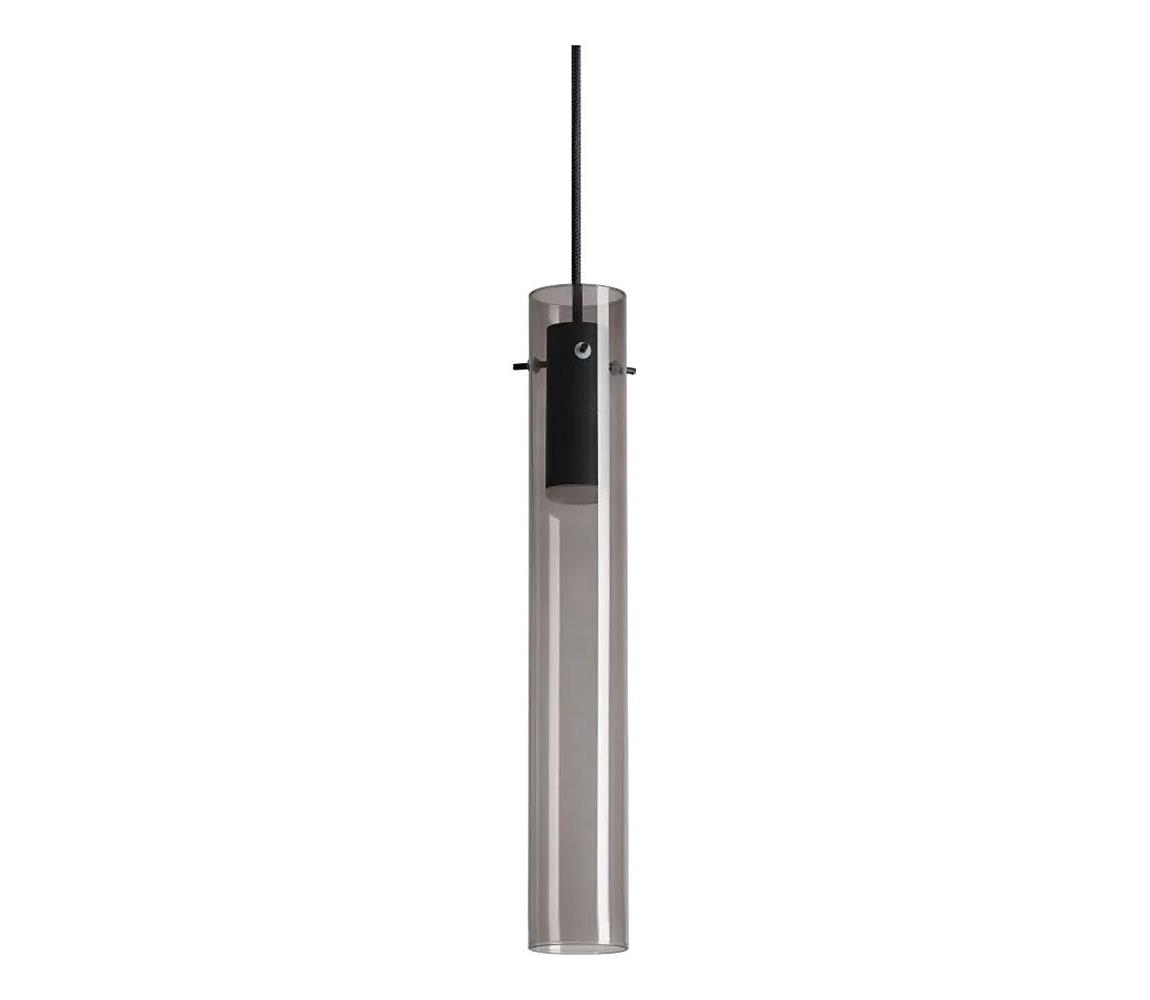 Ideal Lux - LED Żyrandol na lince FLAM LED/10W/230V śr. 6 cm CRI 90 szary