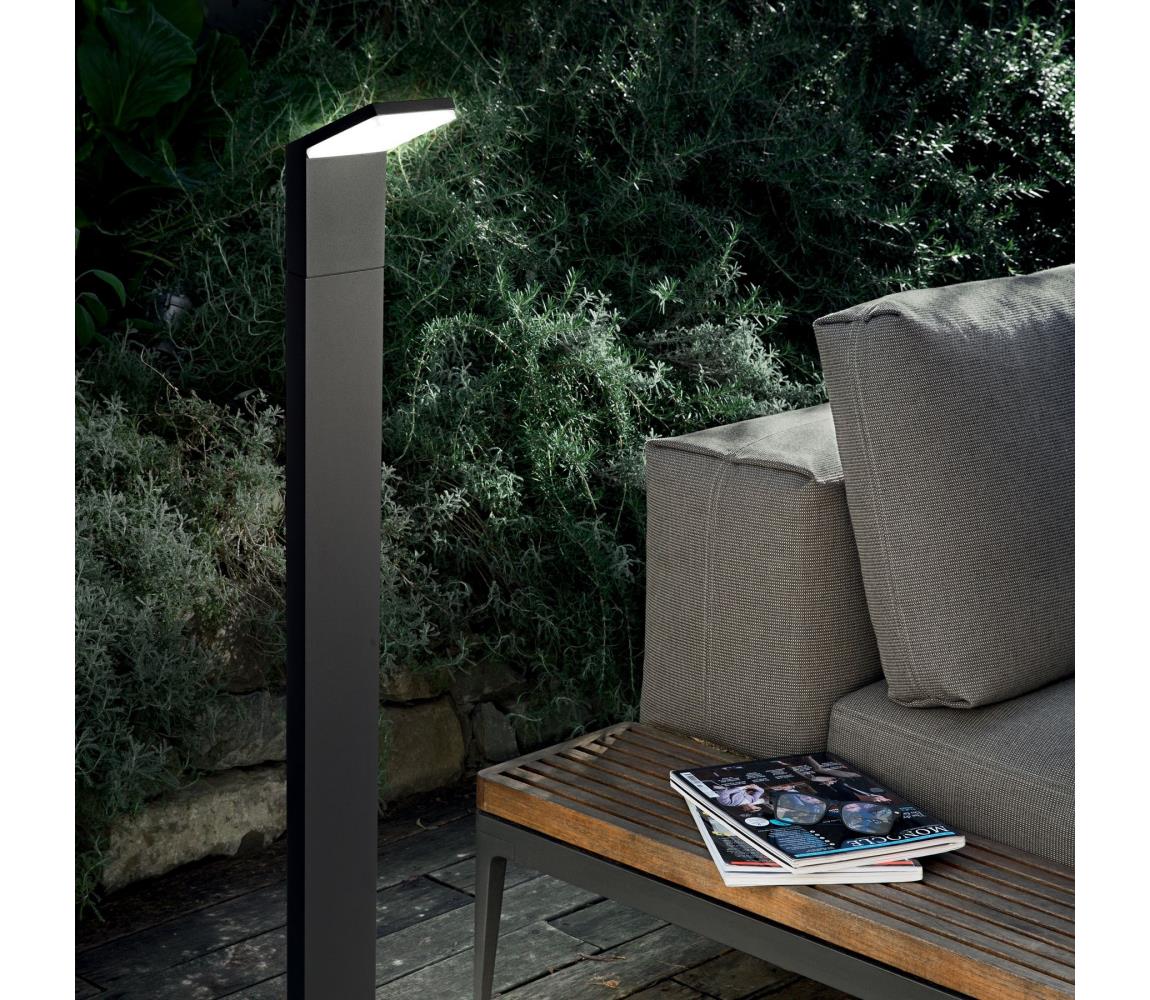 Ideal Lux- LED Lampa zewnętrzna STYLE LED/8,5W/230V 4000K 100 cm CRI 90 IP54 czarny