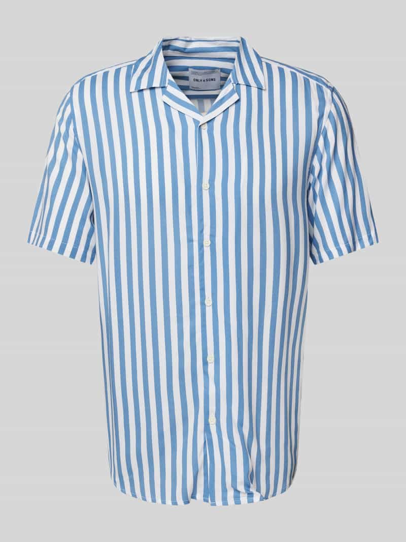 Koszula casualowa o kroju regular fit z rękawem o dł. 1/2 model ‘WAYNE’