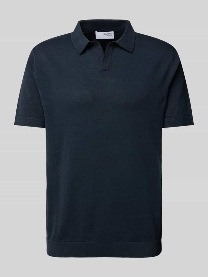 Koszulka polo z dekoltem w serek model ‘MATTIS’
