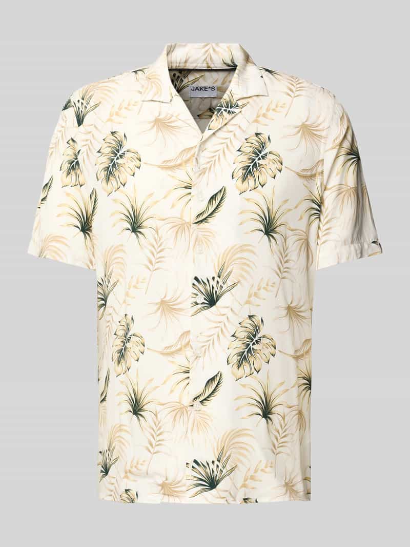 Koszula casualowa o kroju slim fit z listwą guzikową