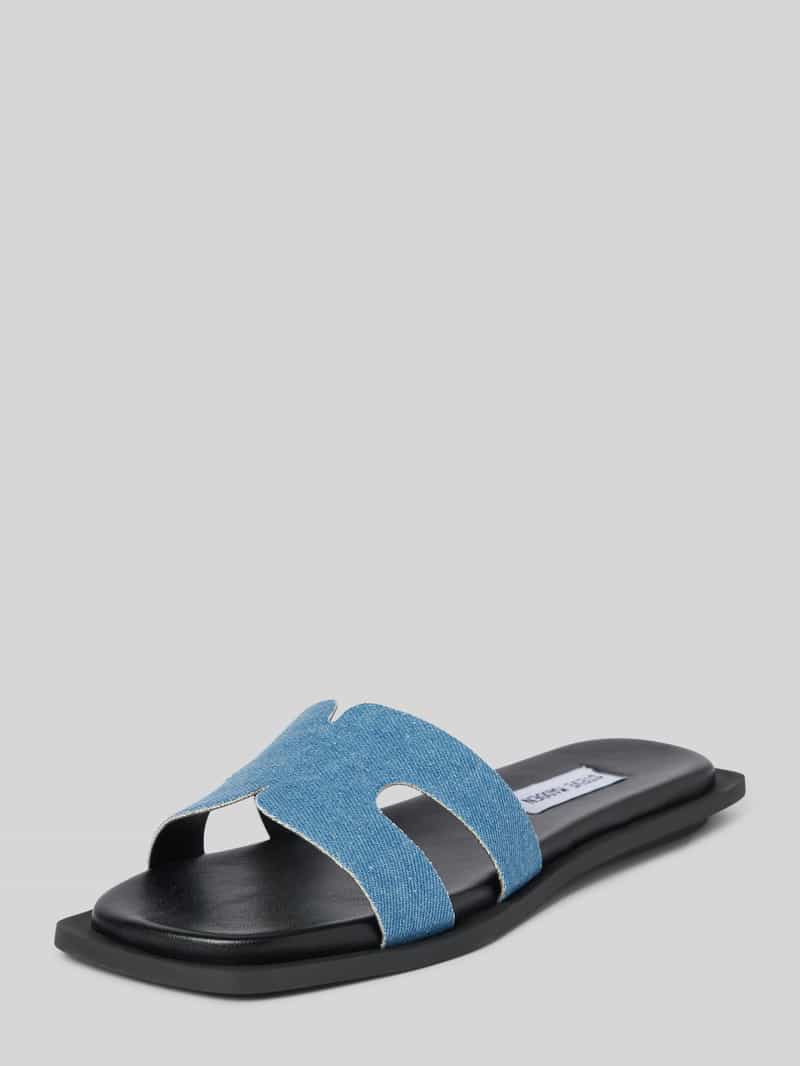 Klapki z efektem denimu model ‘SOFIA’