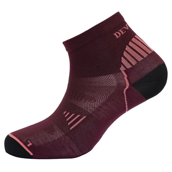 Skarpetki Devold Running Merino Ankle Sock Wmn Rozmiar skarpet: 35-37 / Kolor: czerwony/różowy