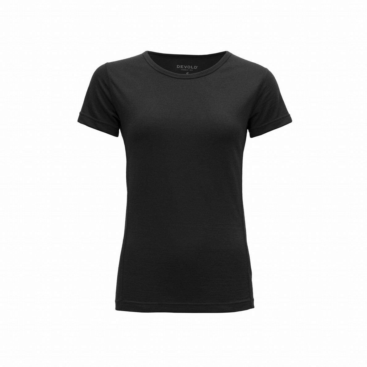 Koszulka damska Devold Breeze Merino 150 T-Shirt Wmn Rozmiar: S / Kolor: czarny